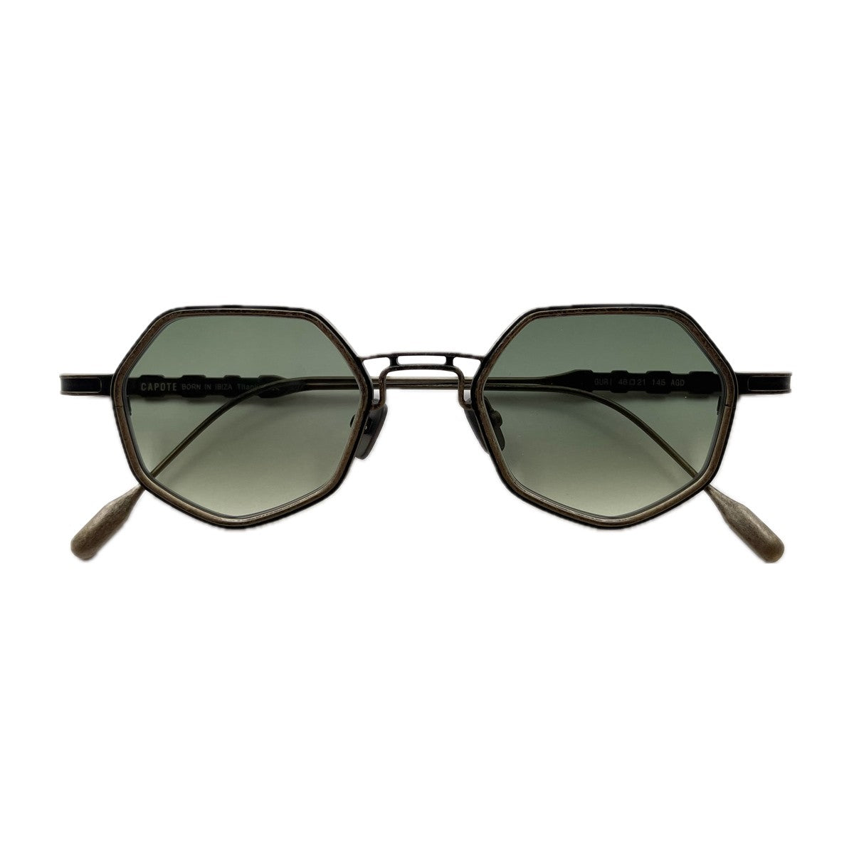 Capote Eyewear Guri Gold Titanio Sunglasses