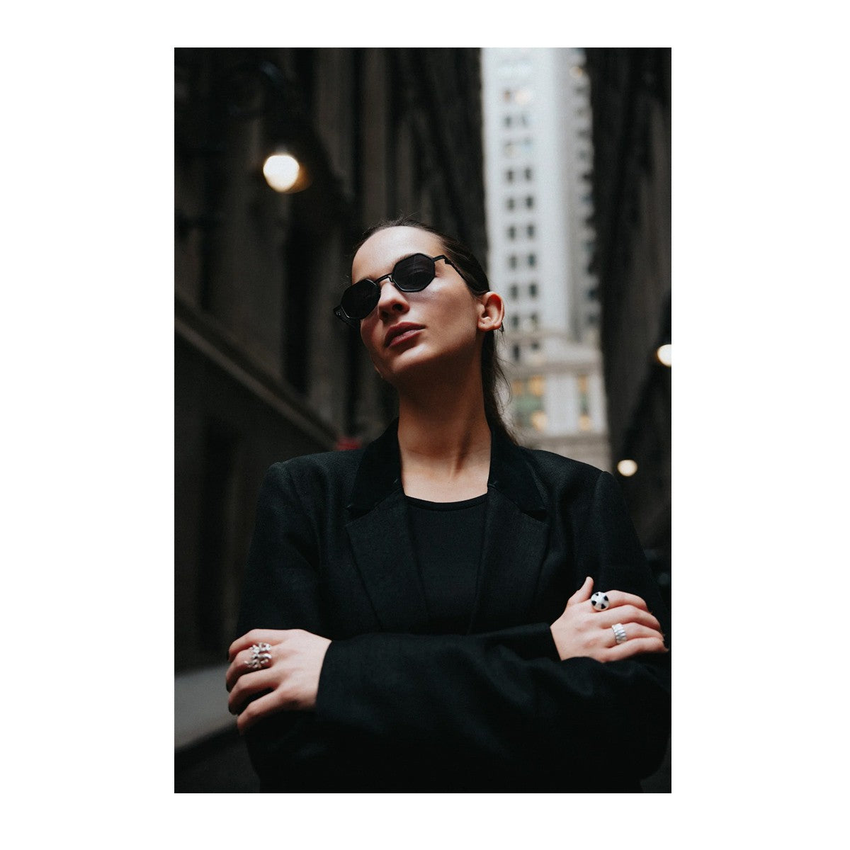 Capote Eyewear Guri Gold Titanio Sunglasses