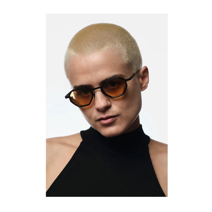 Capote Eyewear Cc13 Black Titanio Sunglasses