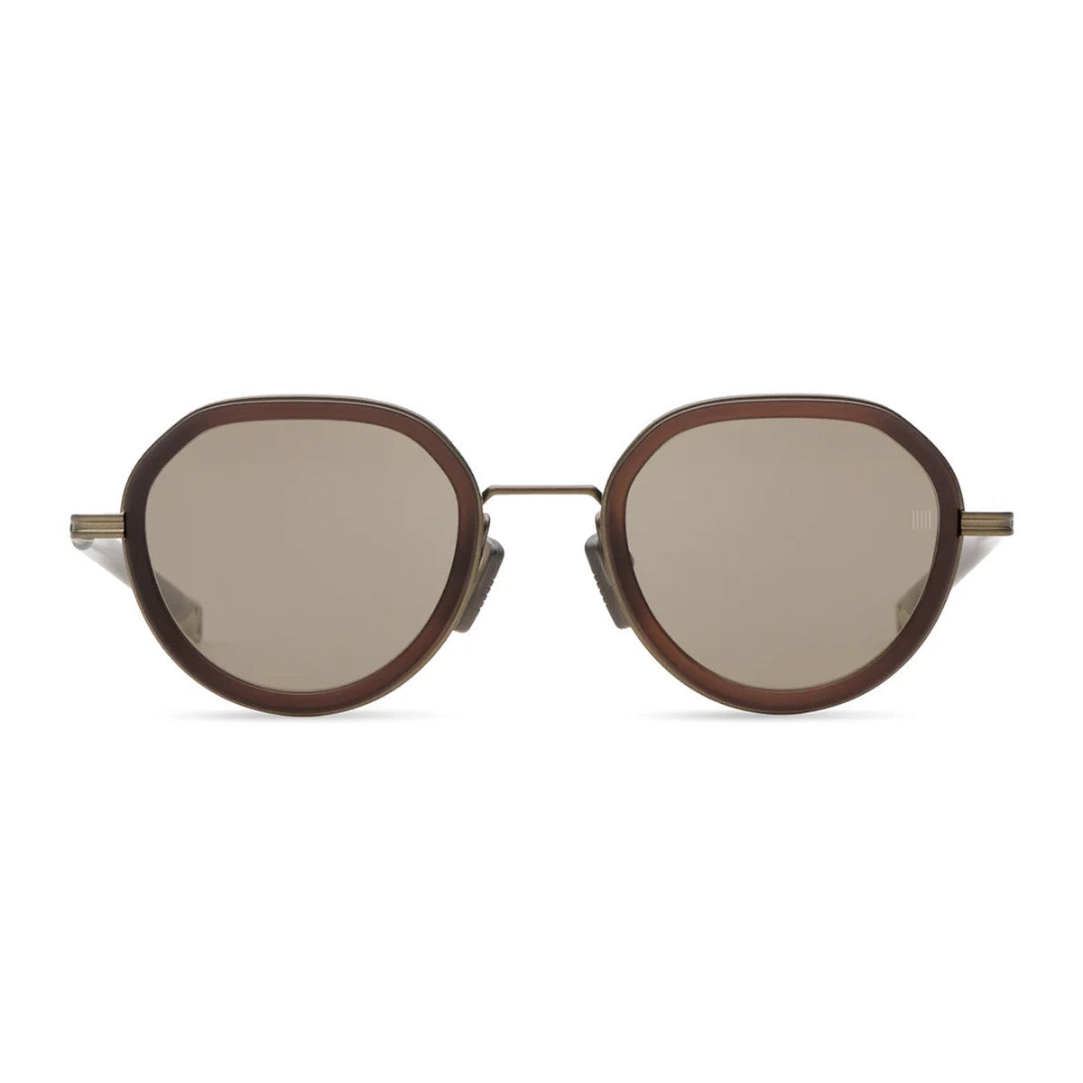 Dita Lancier Lsa 432 Brown Titanio Sunglasses