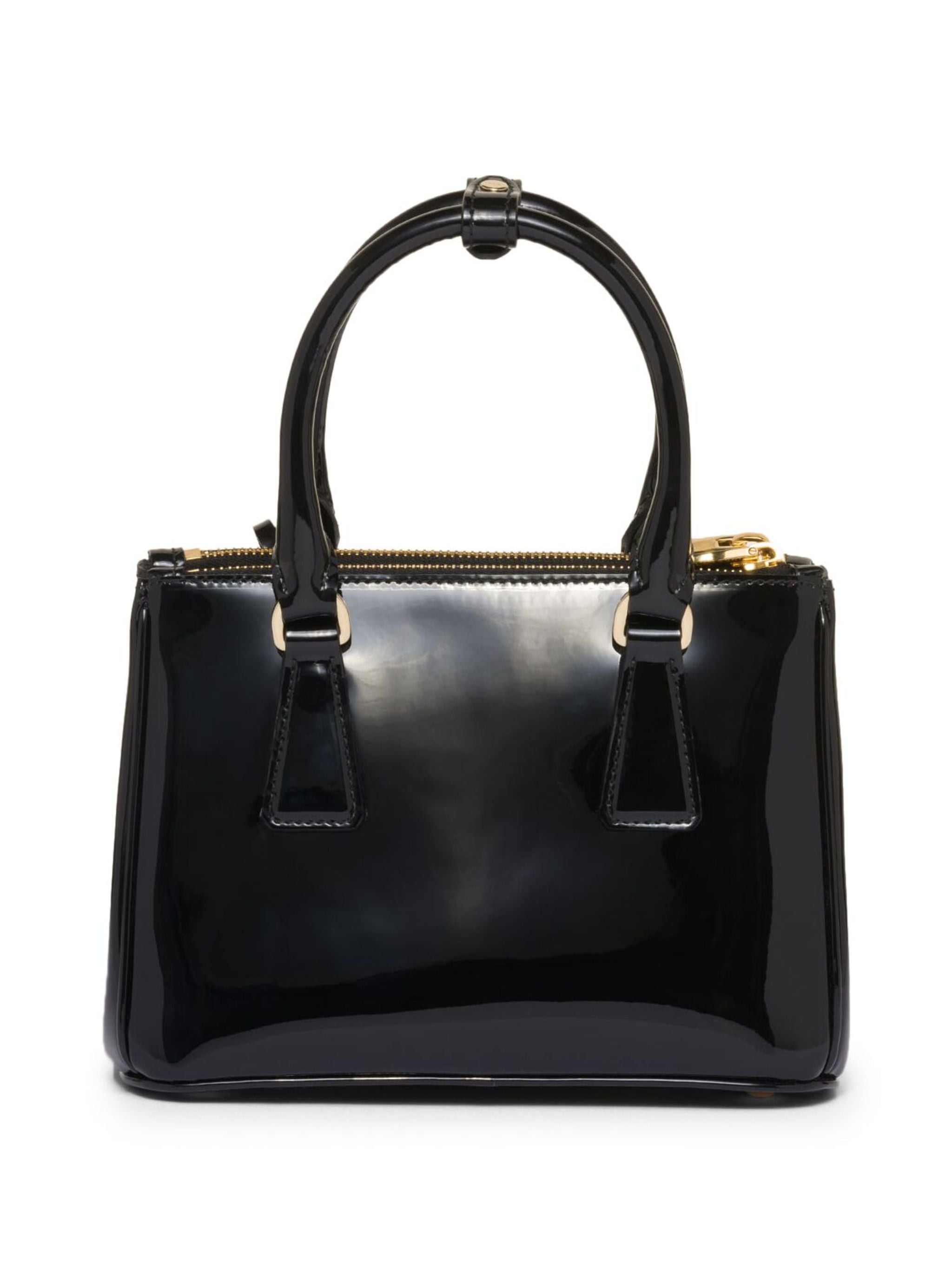 Borsa Galleria Mini In Vernice Black