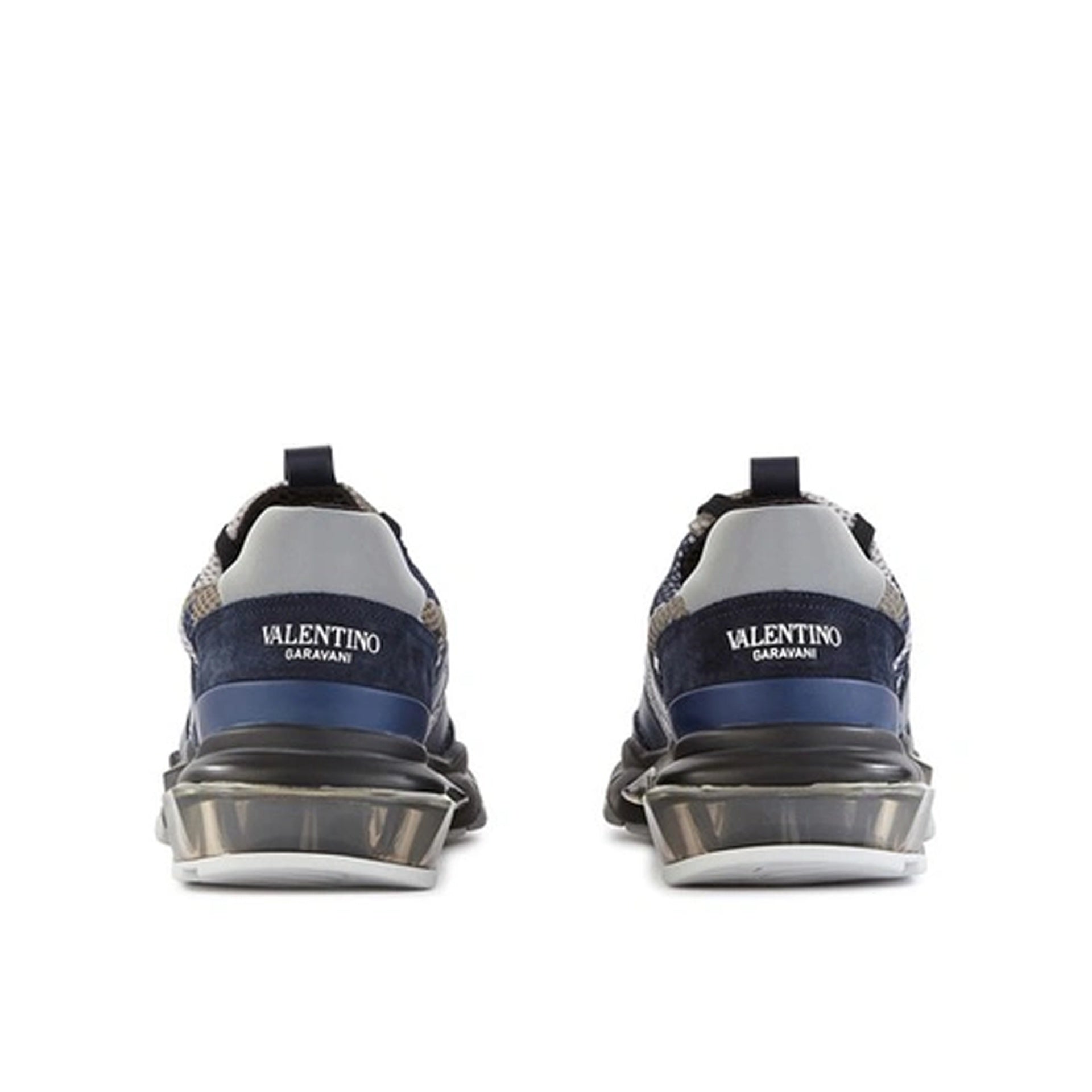 Garavani Bounce Sneakers Blue Fabric
