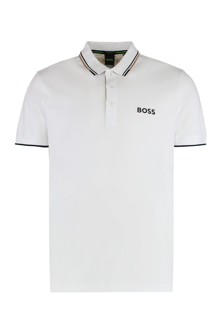 Polo Paddy Mixed Cotton White Shirts