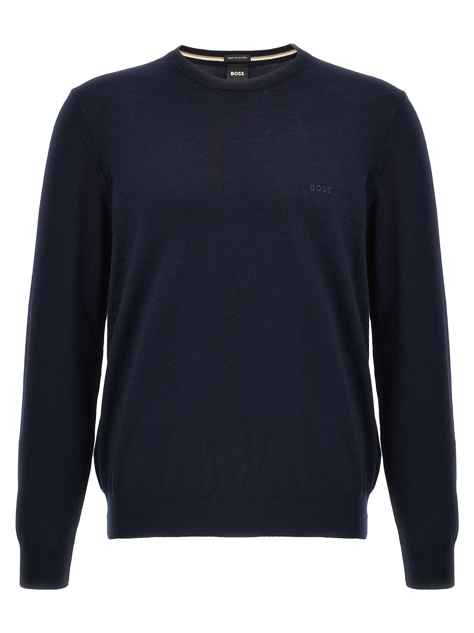Botto-L sweater Blue Virgin Wool Sweater, Cardigans