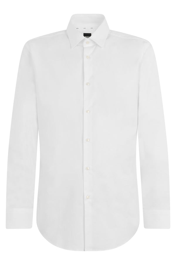 Long-Sleeved Shirt White Cotton