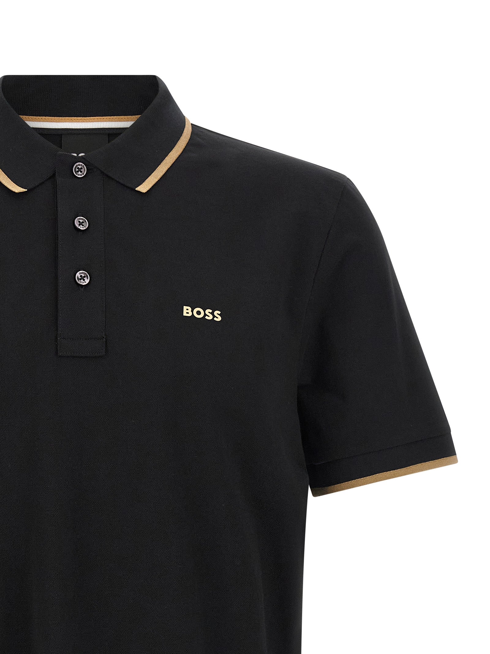Parlay 190 polo shirt Black Cotton