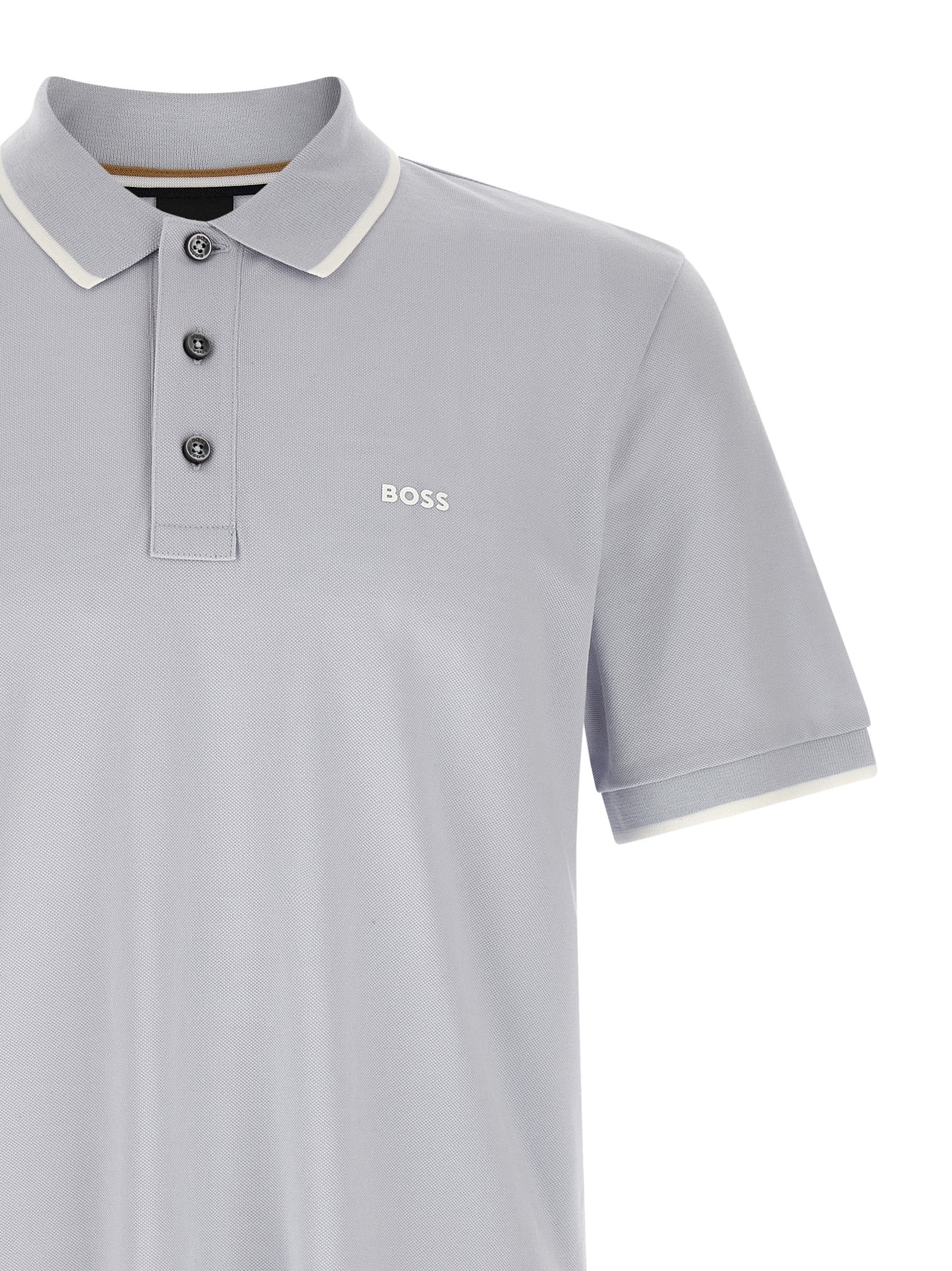 Parlay polo shirt Light Blue Cotton