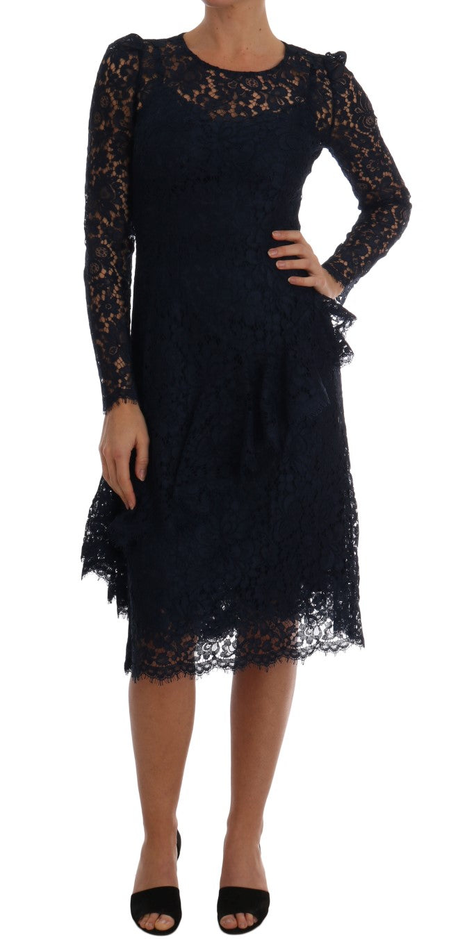 Dolce & Gabbana 39% Cotton dress in black