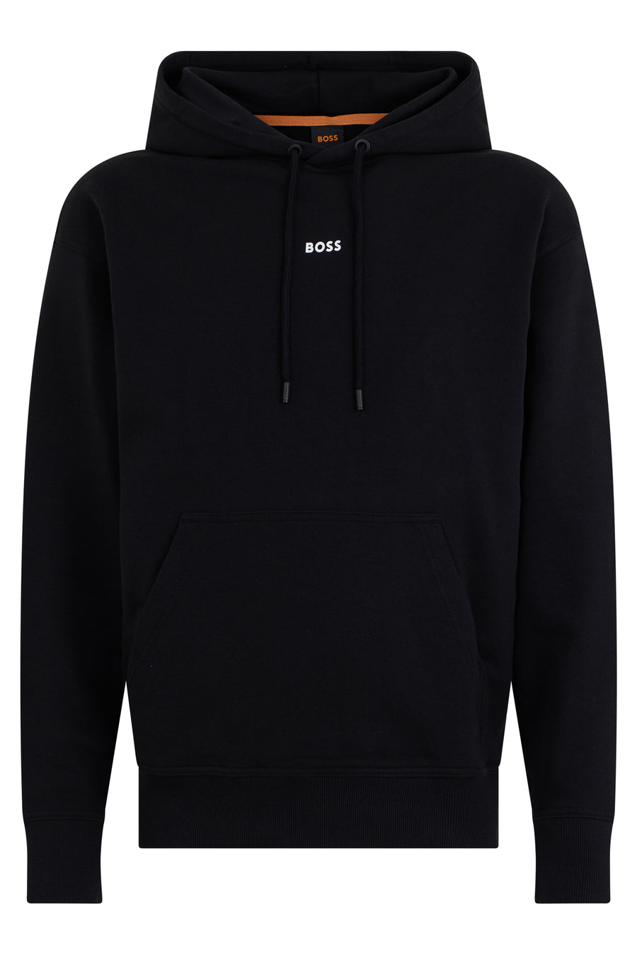 Hooded Sweatshirt Black Cotton Jumpers