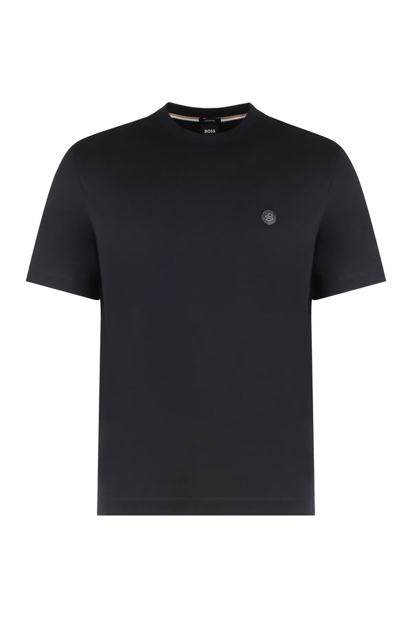 Logo Cotton T-Shirt Black T-shirts