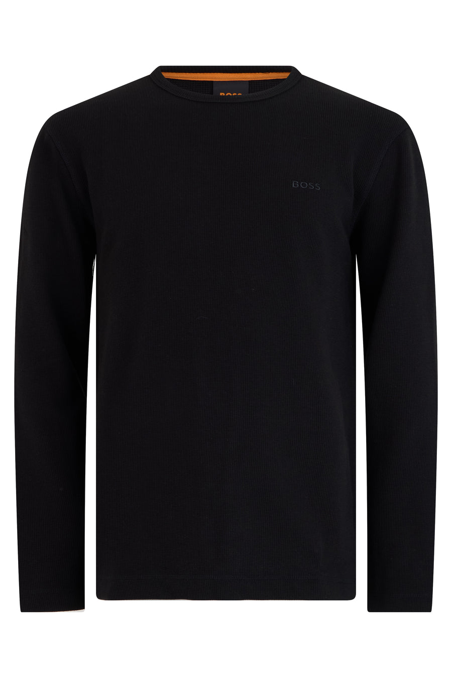 Long Sleeve Cotton Shirt Black T-shirts