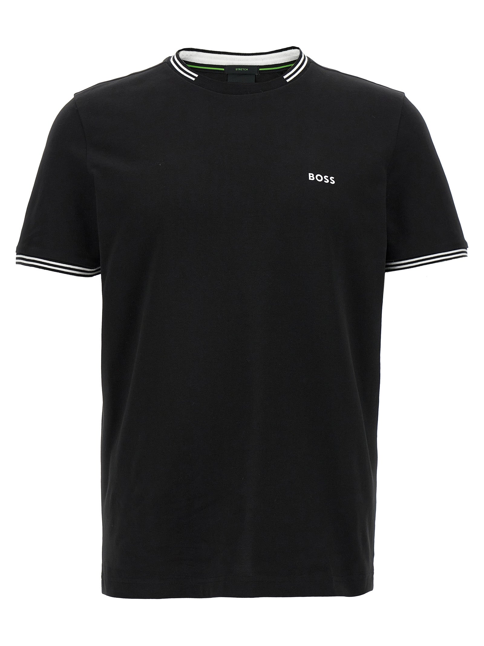 Taul T-Shirt Black Cotton Elastane