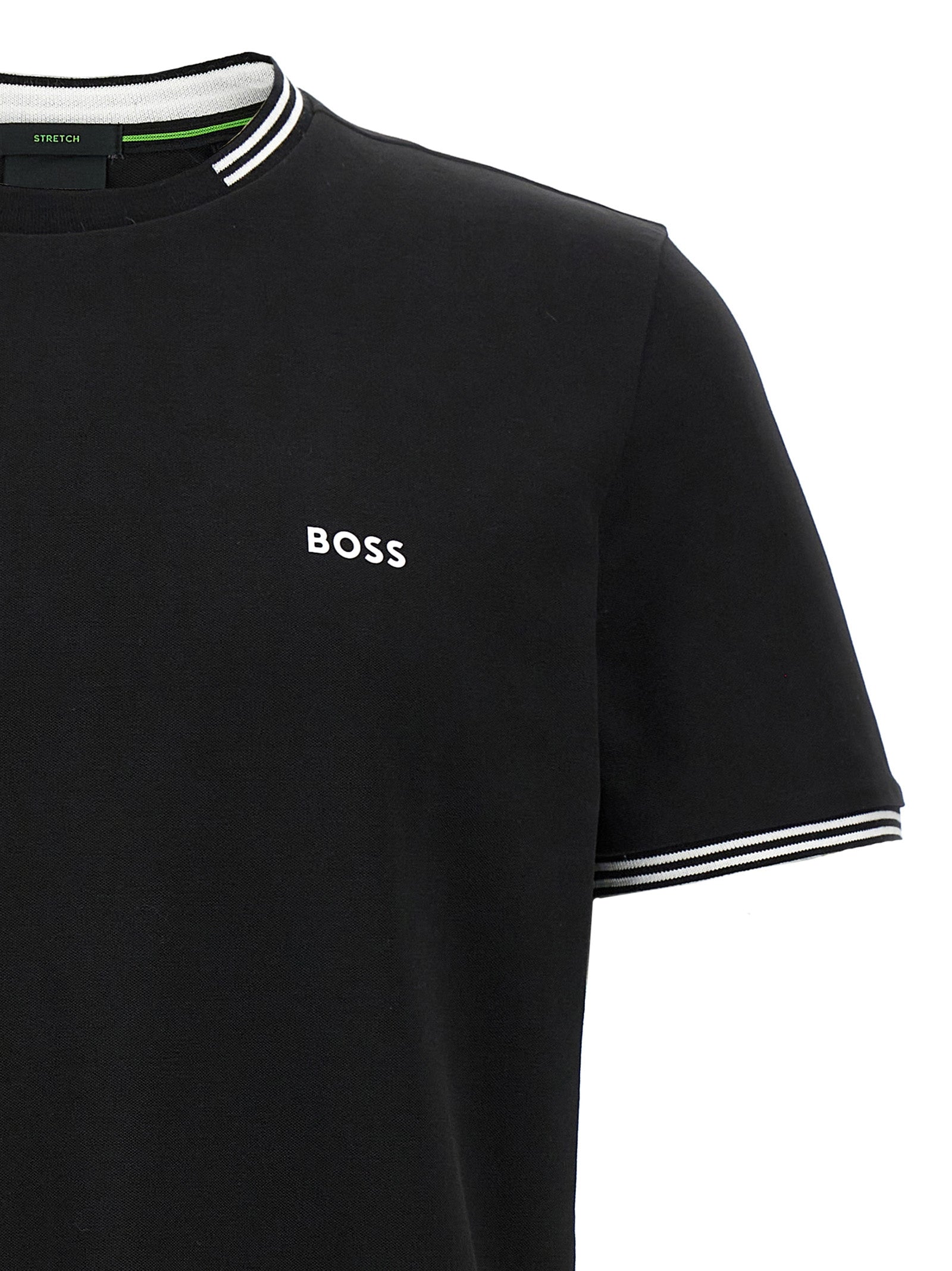 Taul T-Shirt Black Cotton Elastane