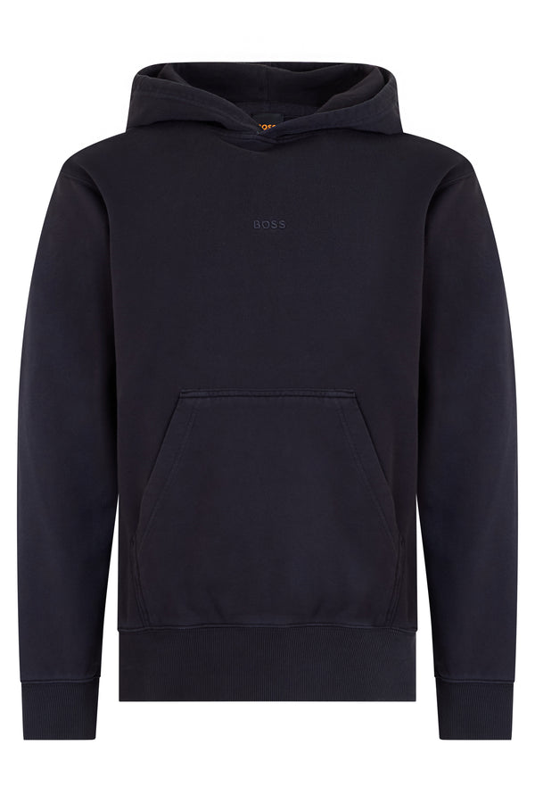 Black Cotton Hoodie Jumpers