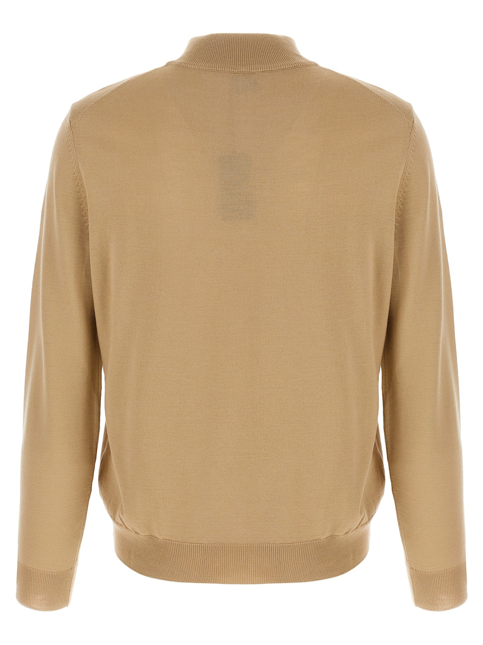 Ebenji sweater Beige Virgin Wool Sweater, Cardigans