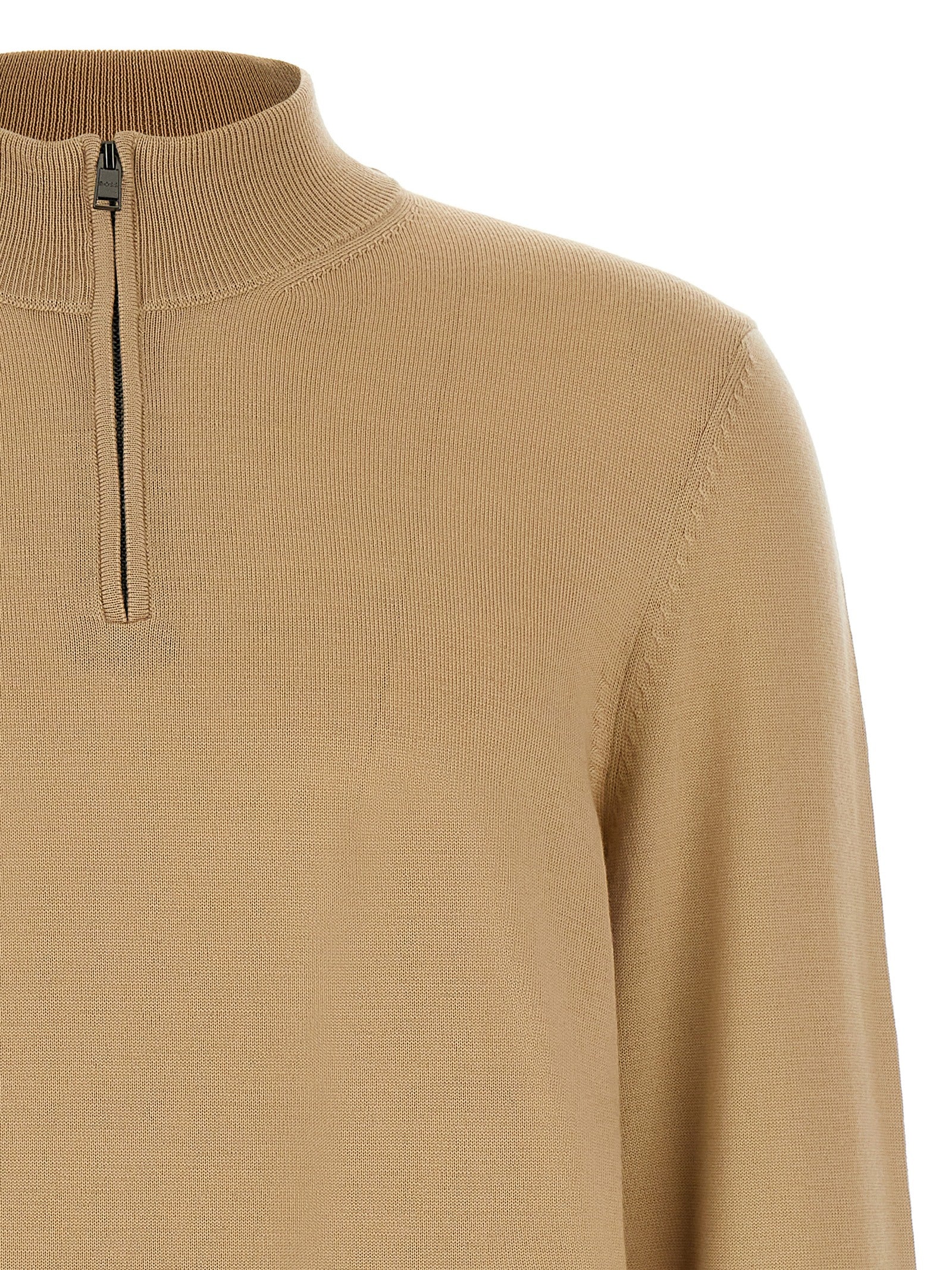 Ebenji sweater Beige Virgin Wool Sweater, Cardigans