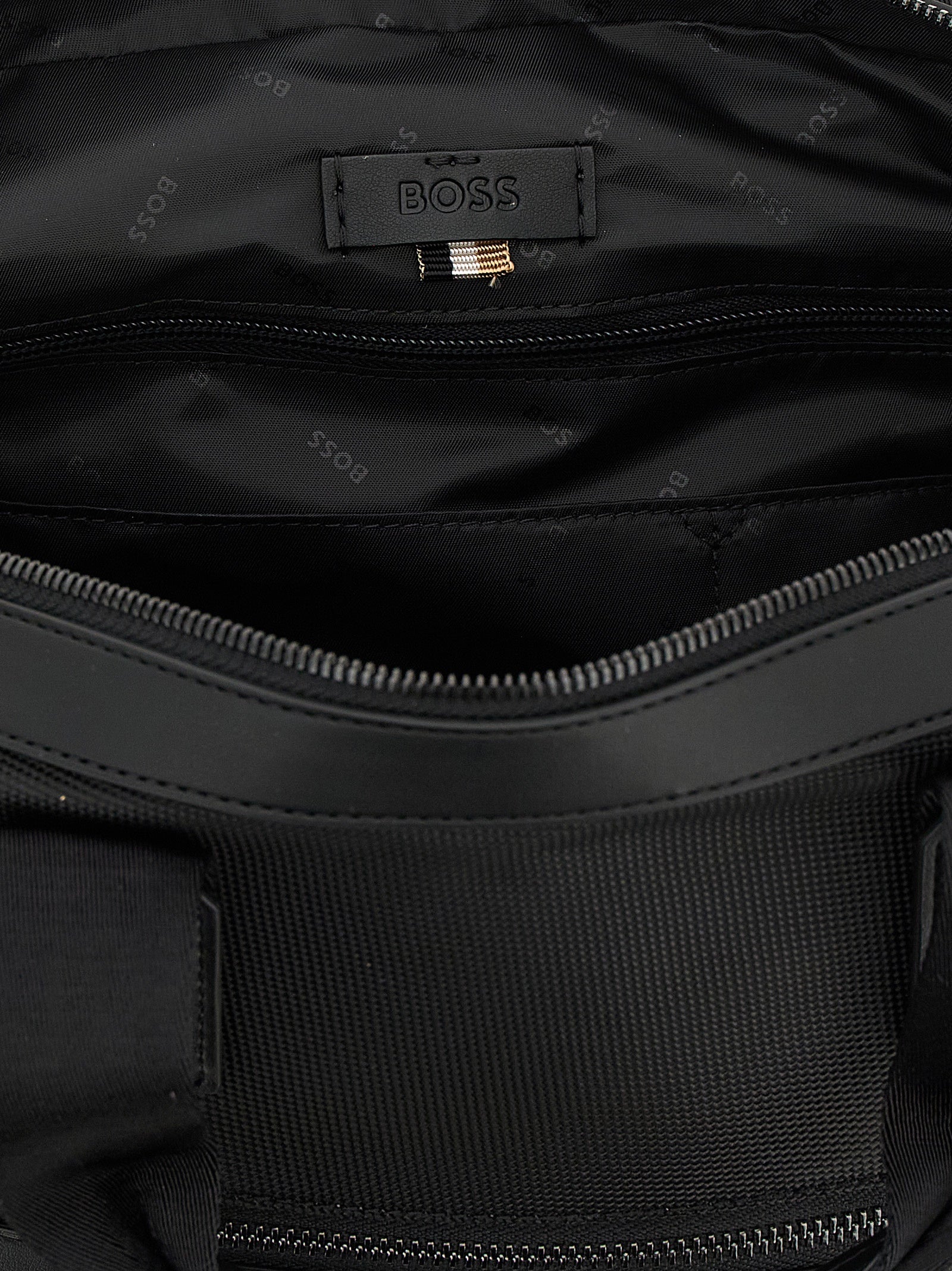 Ray Handbag Black Polyester Hand Bags