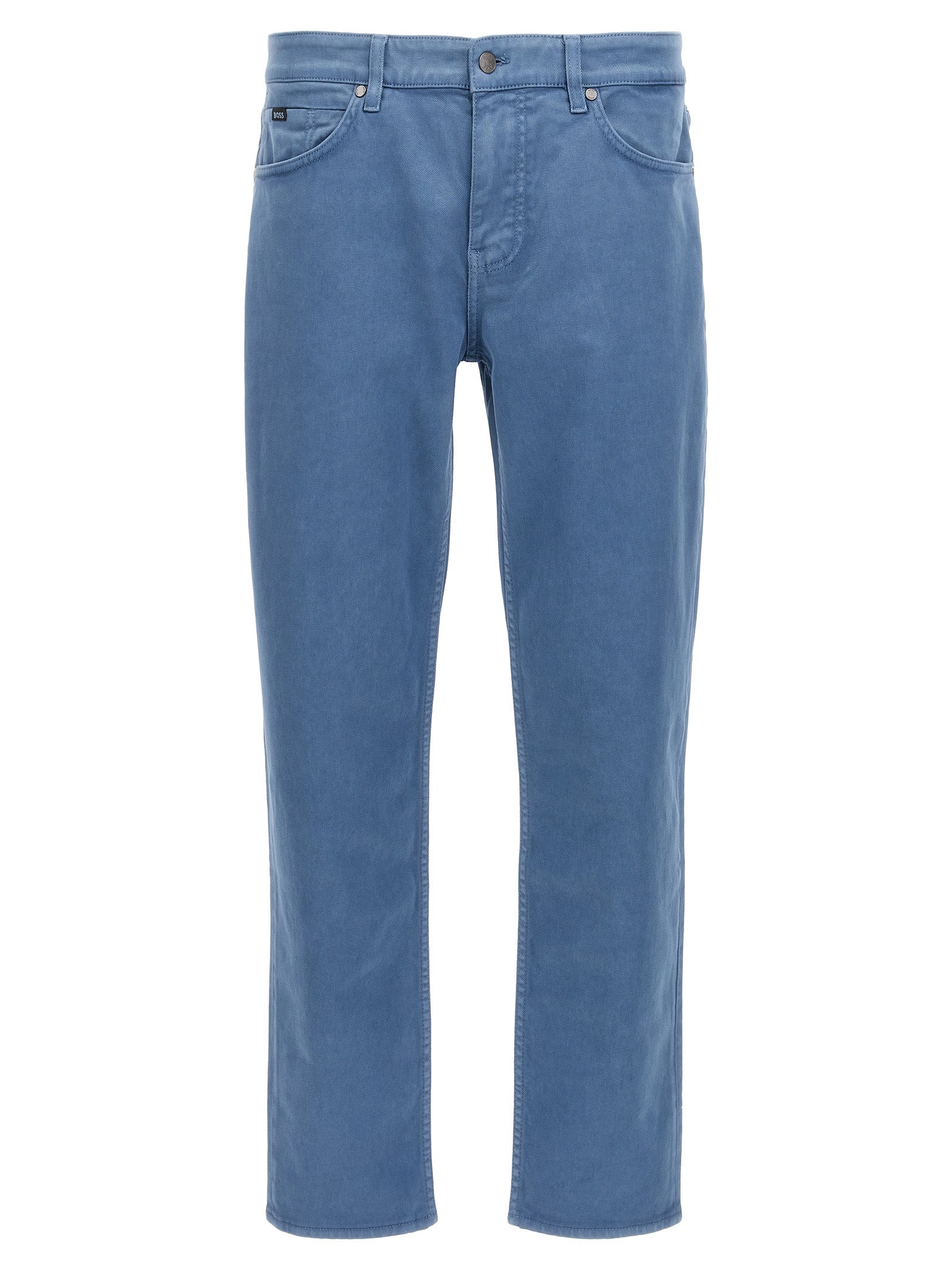 5-pocket pants Blue Cotton Jean