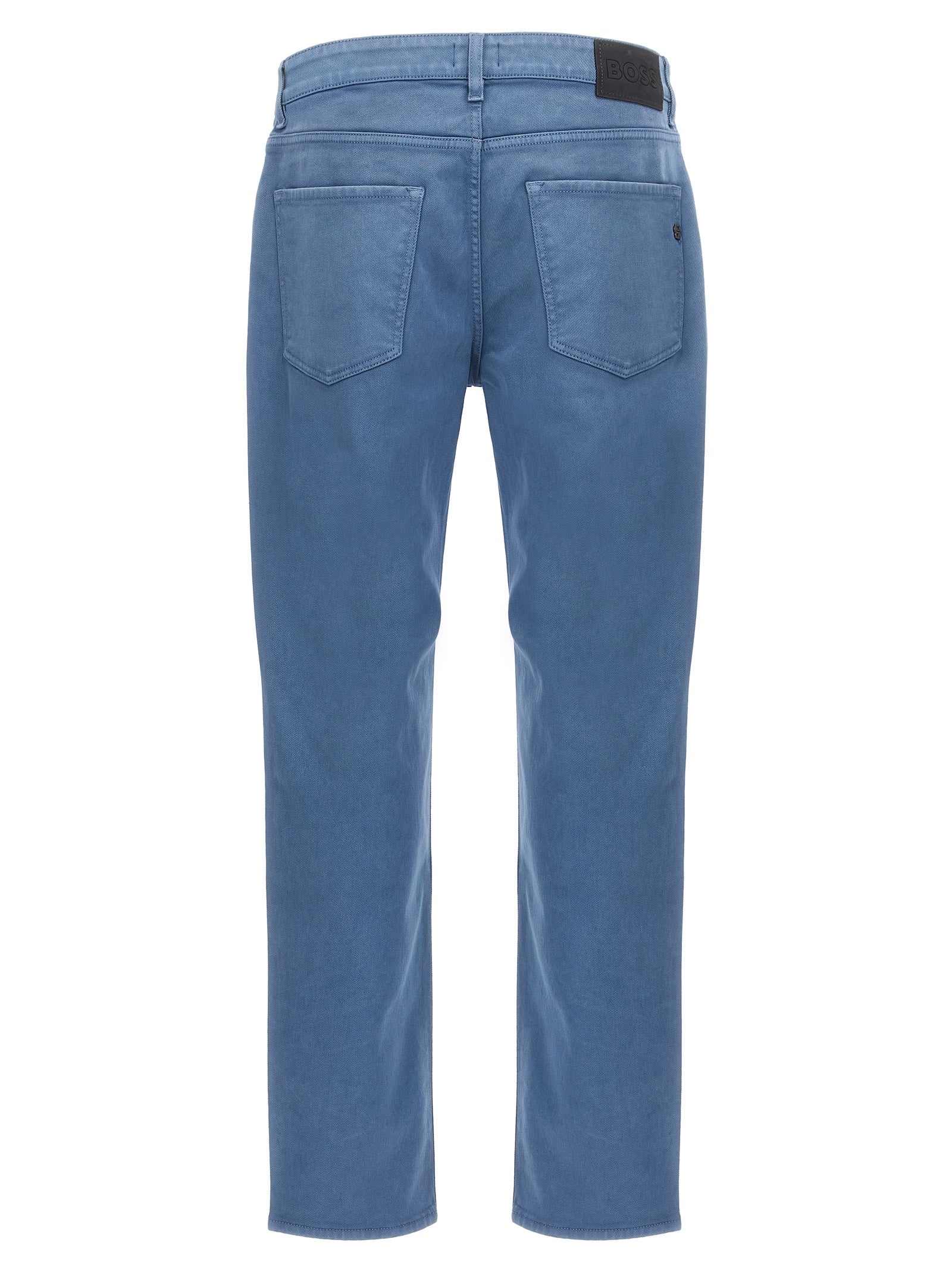 5-pocket pants Blue Cotton Jean