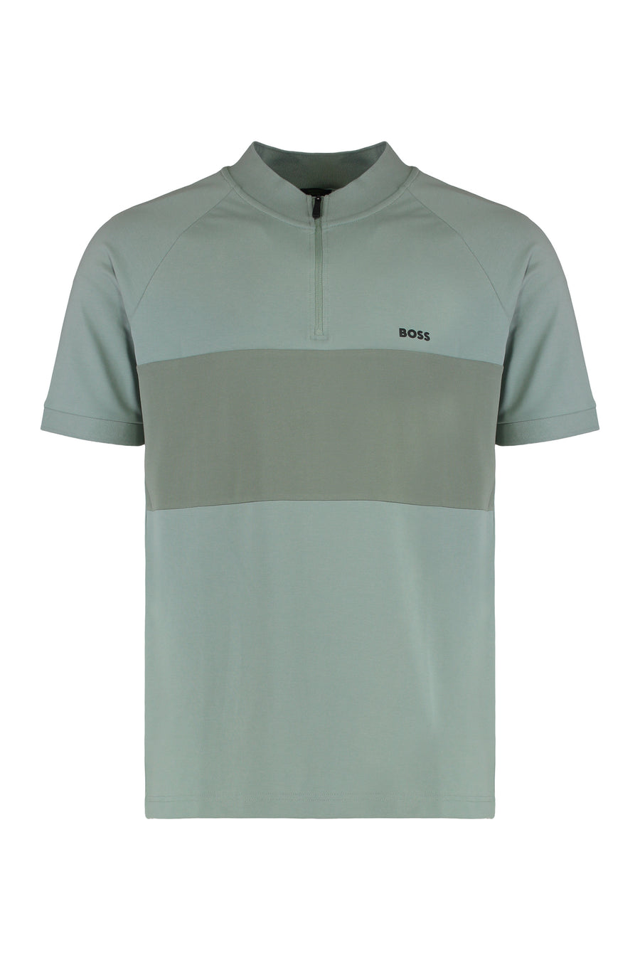 Cotton Blend Sport Polo Green Shirts