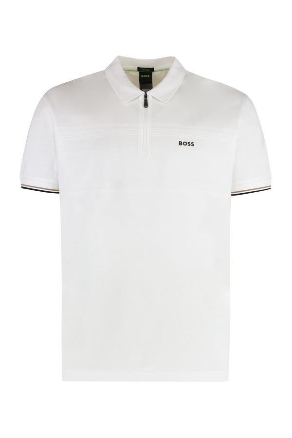 White Cotton Polo Shirt T-shirts