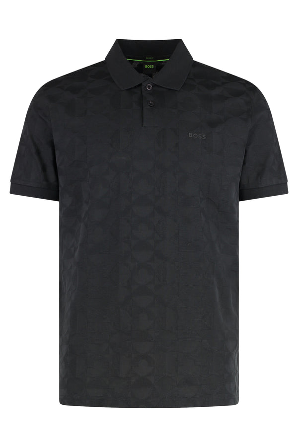 Cotton Polo Shirt Black