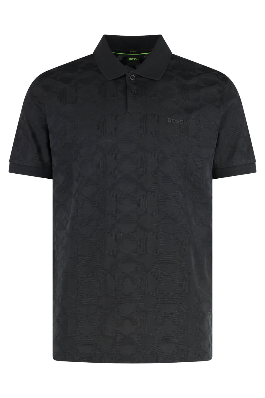 Cotton Polo Shirt Black