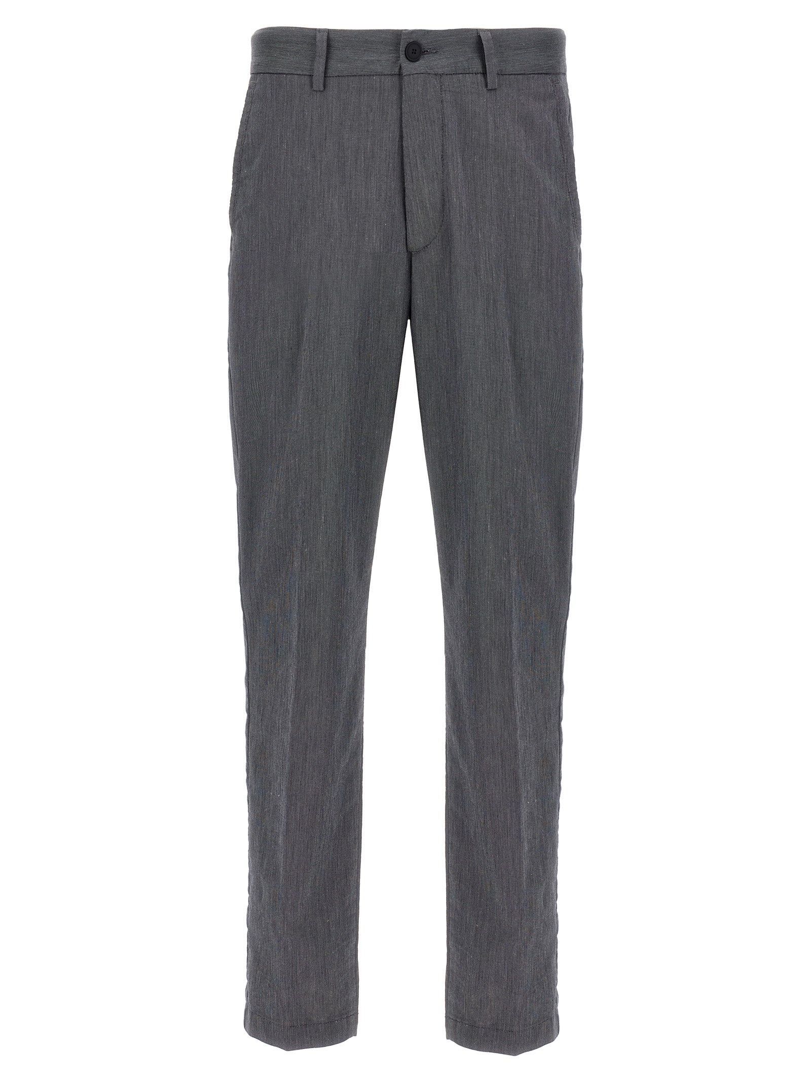Kaiton-1 pants Blue Cotton Elastomultiester