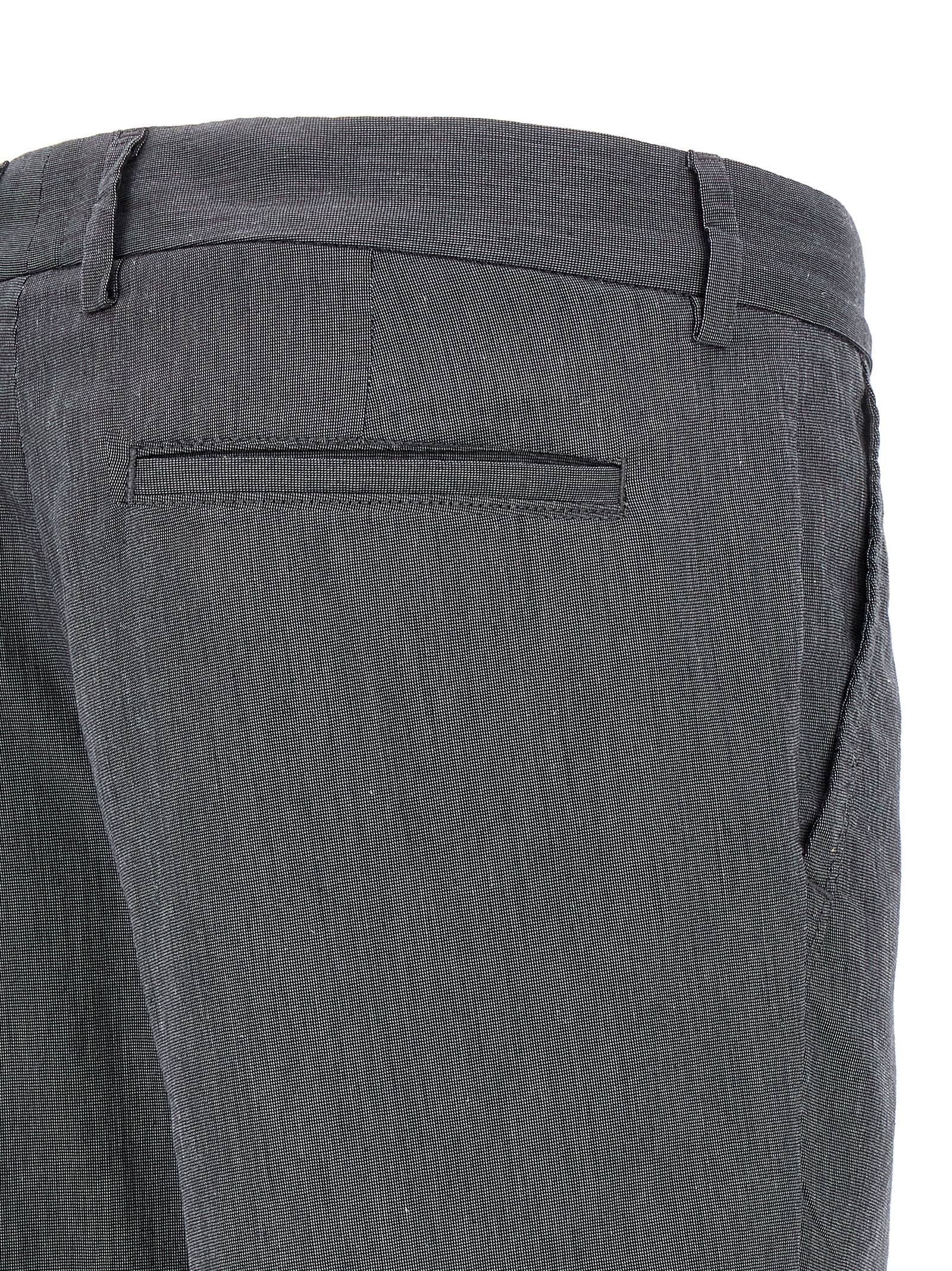 Kaiton-1 pants Blue Cotton Elastomultiester
