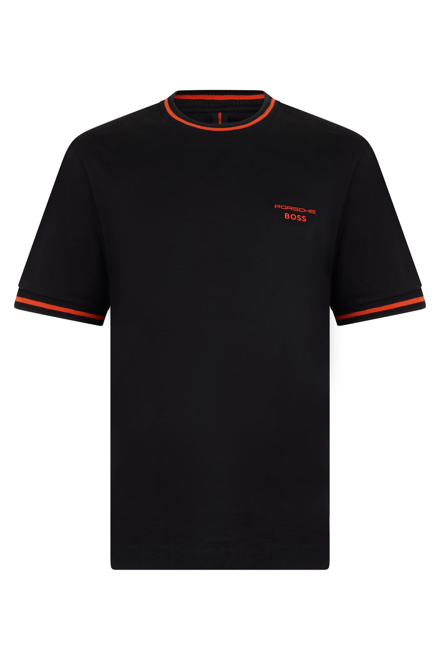 Short-Sleeved Black Cotton T-Shirt T-shirts