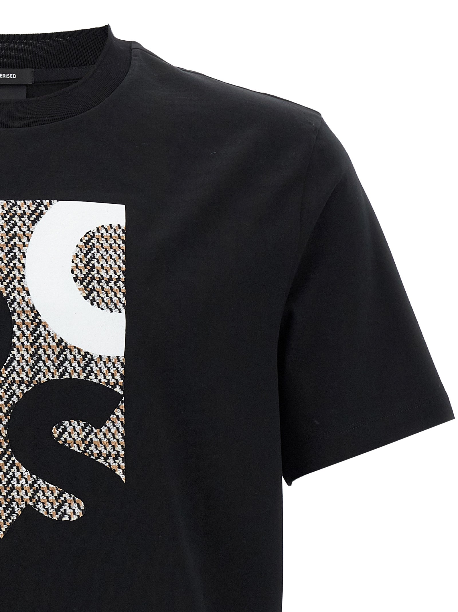 H-Thompson T-Shirt Black Cotton