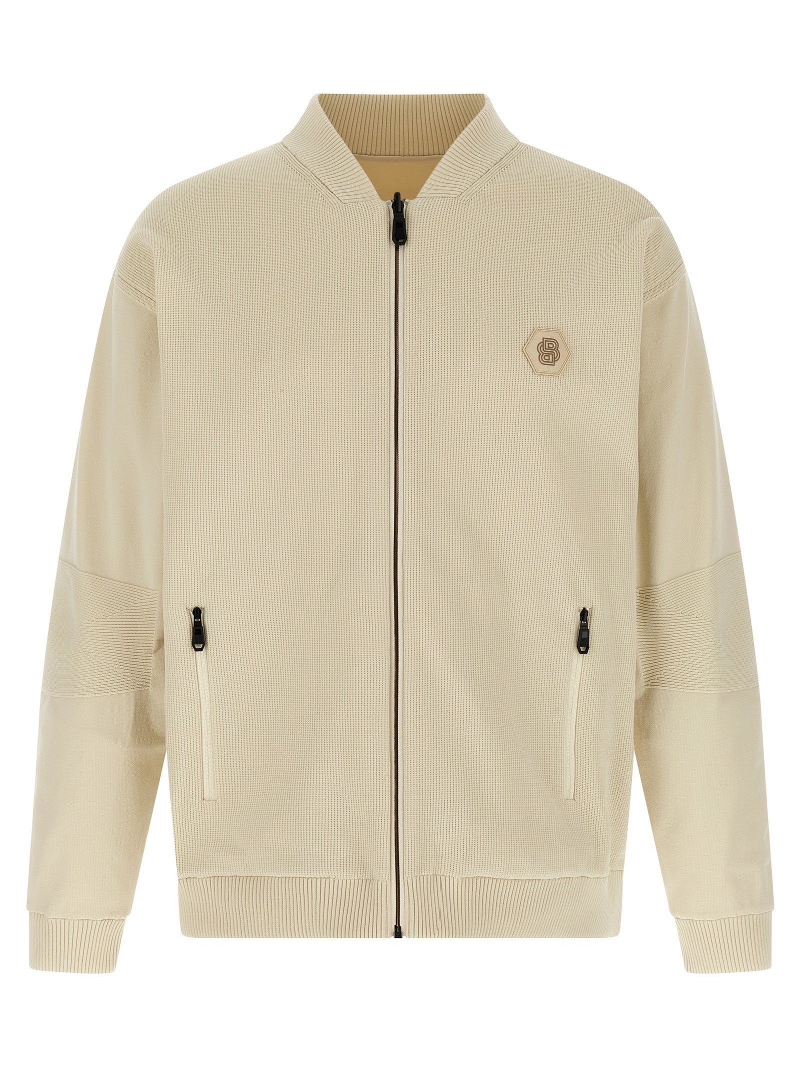 Future reversible bomber jacket Beige Polyamide Down Jacket, Parka, Casual