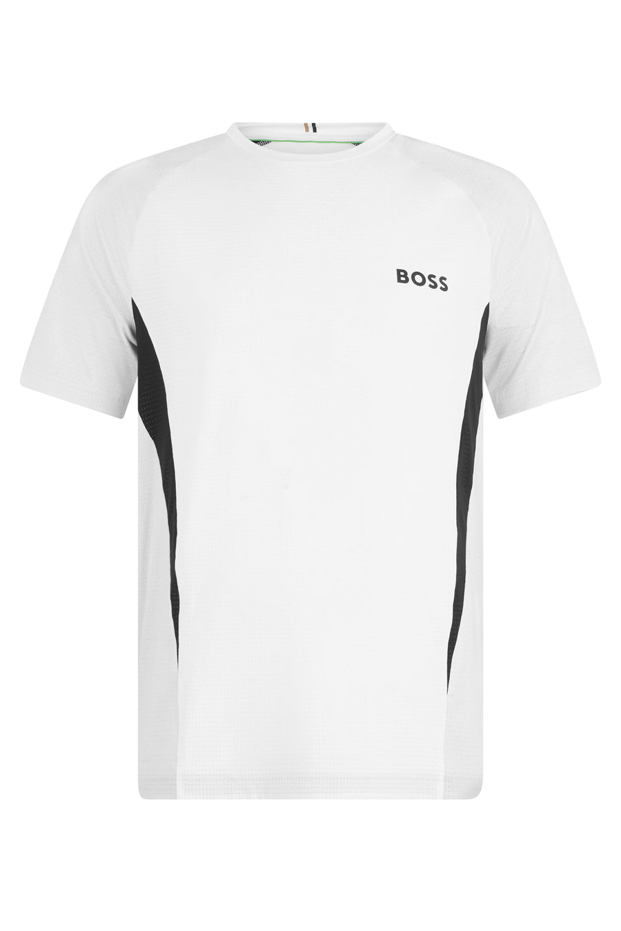 Short-Sleeve Technical T-Shirt White Polyester T-shirts