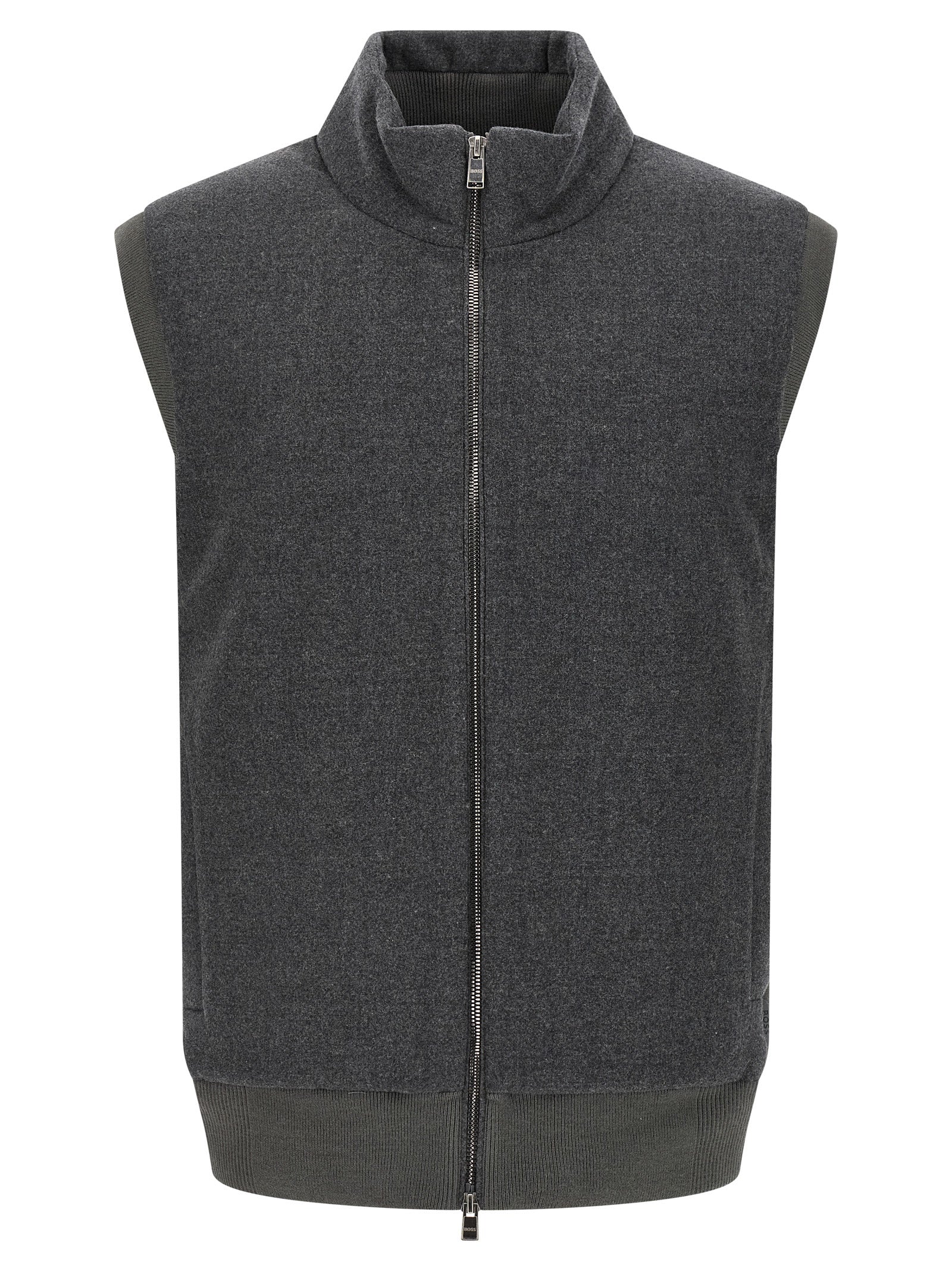 Heflono vest Gray Polyester Gilet