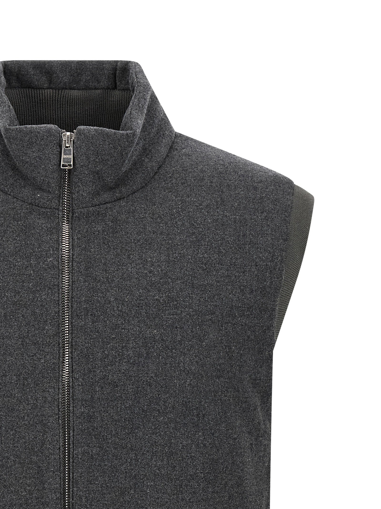 Heflono vest Gray Polyester Gilet