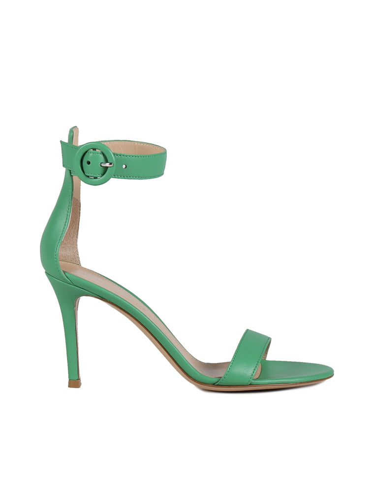 Gianvito Rossi Sandals Green Calfskin