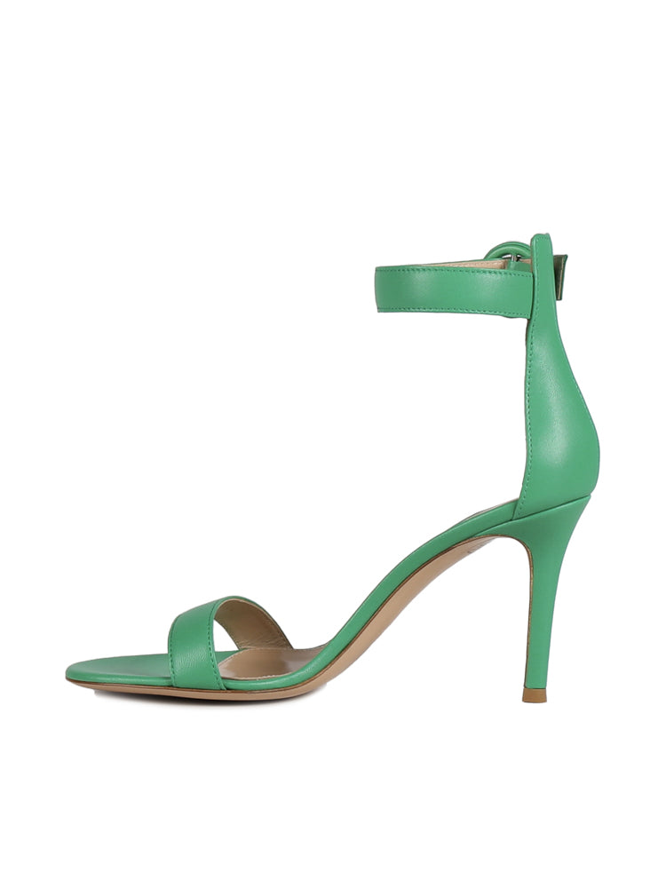 Gianvito Rossi Sandals Green Calfskin