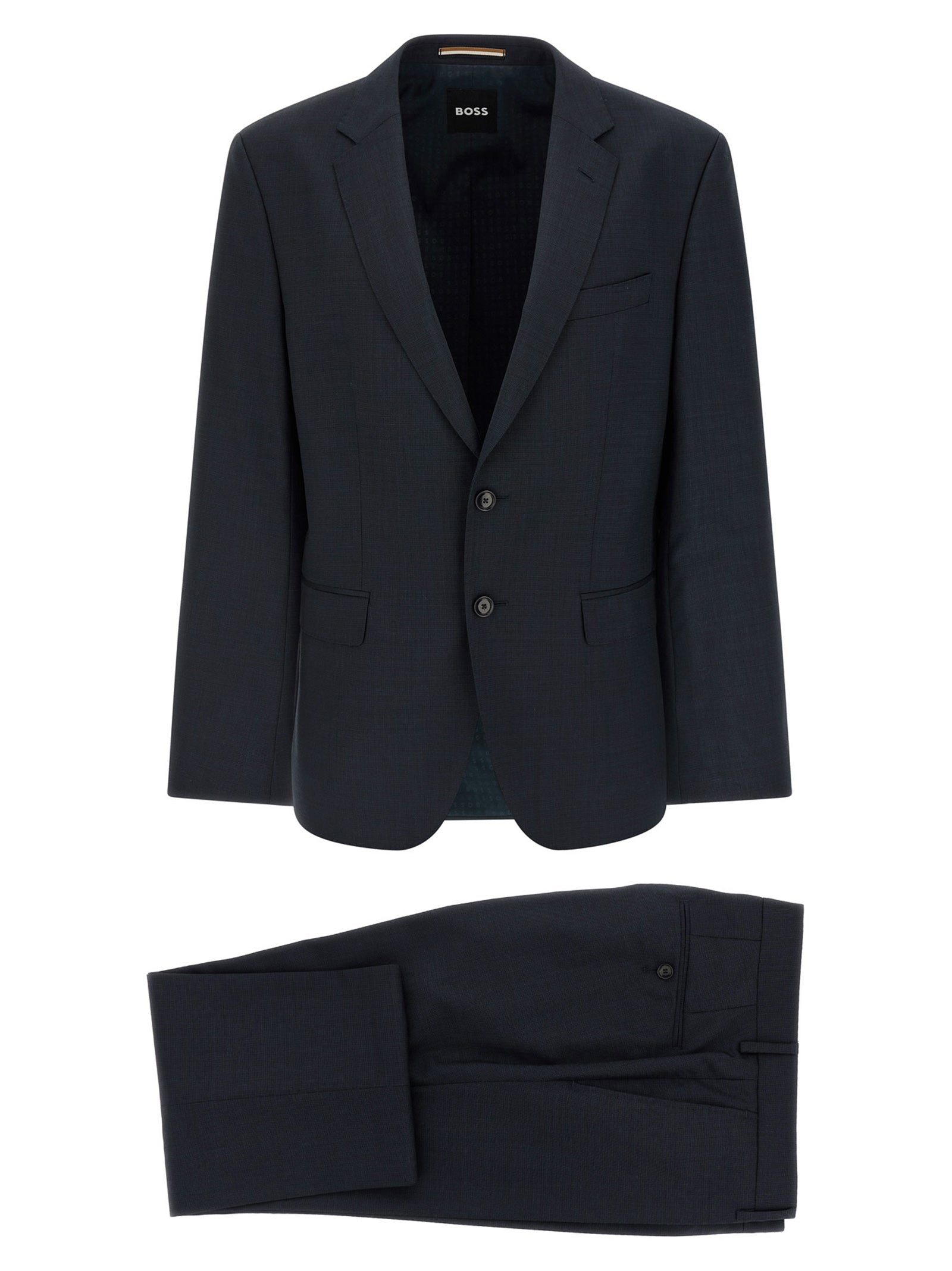 Huge dress - Marzotto line Blue Virgin Wool Suits