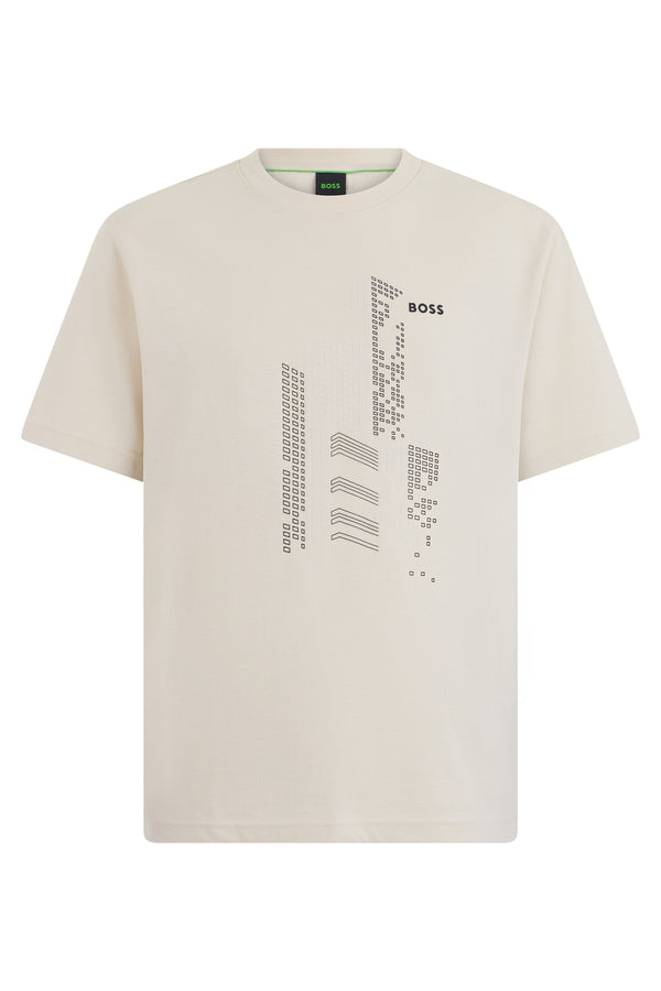 Cotton T-Shirt White Open T-shirts