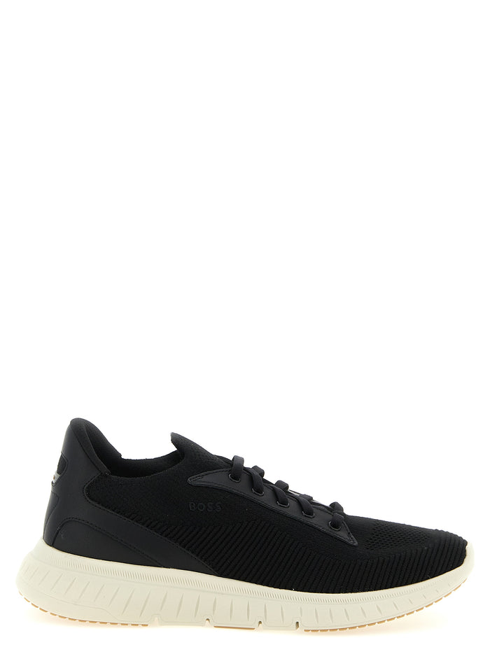 Titanis sneakers Black Cow Leather (bos Taurus)