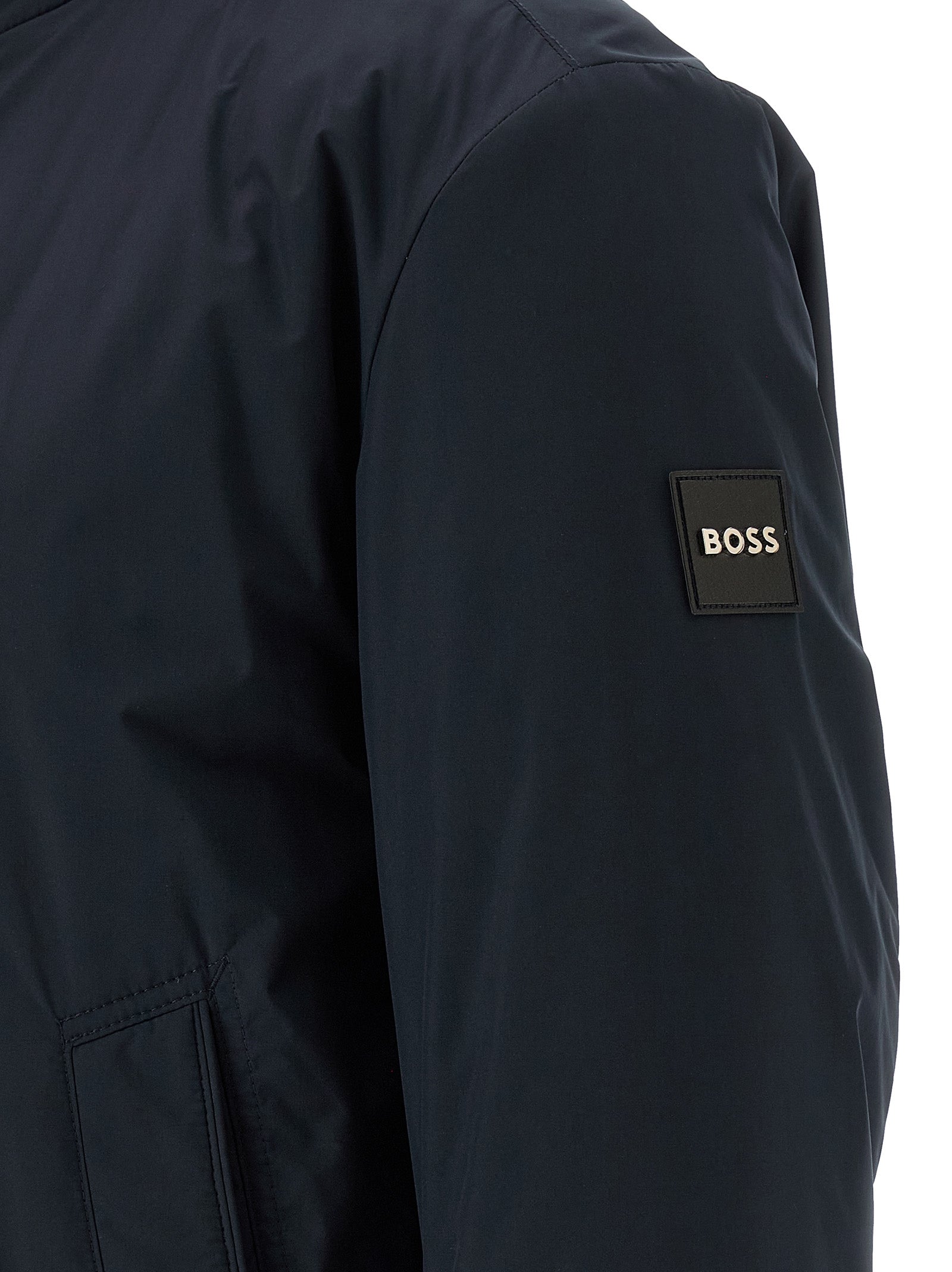 H-Clase jacket Blue Polyester Down Jacket, Parka, Casual