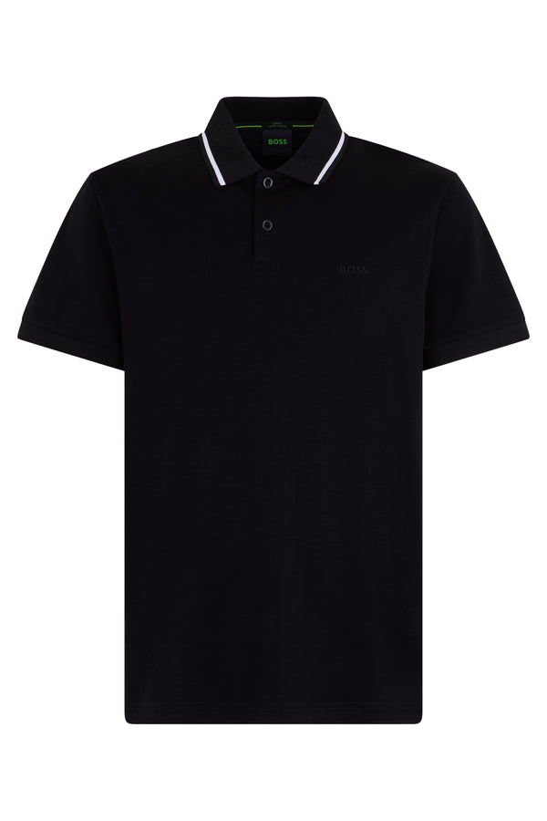 Polo Shirt Cotton Black