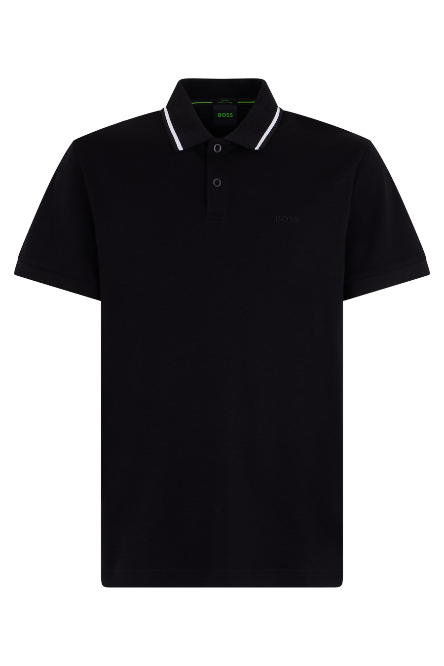 Polo Shirt Cotton Black