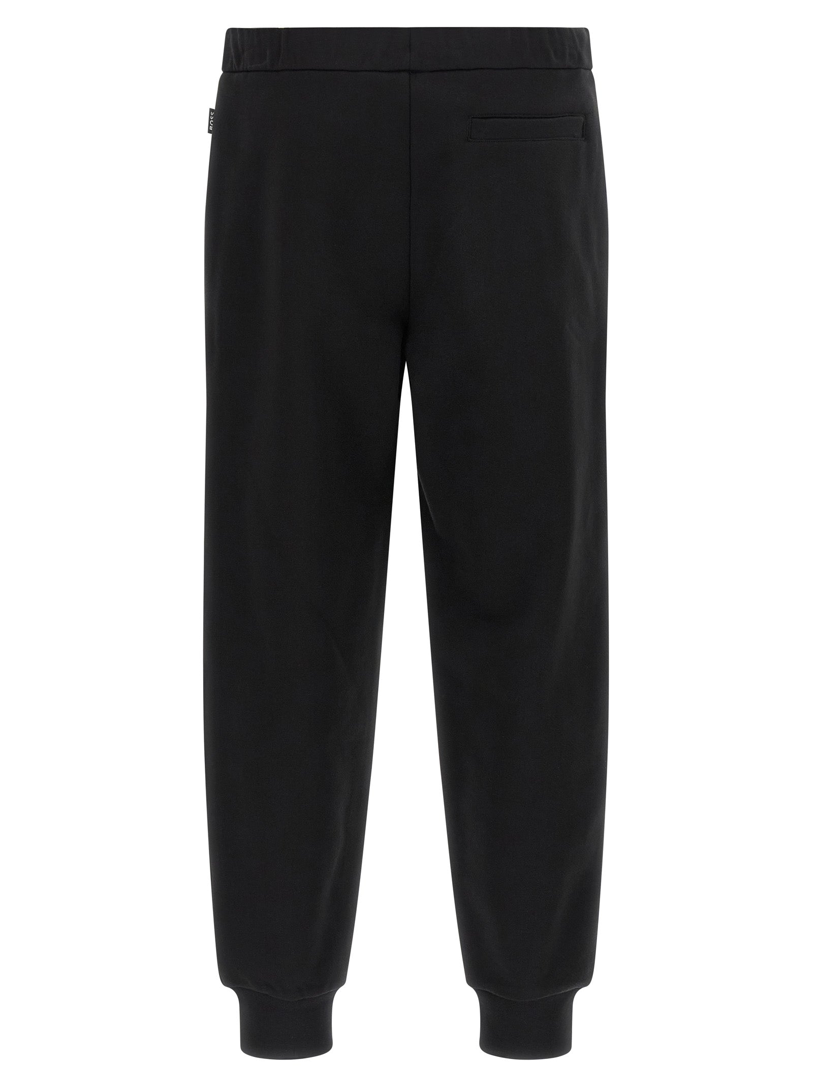 Insert joggers Black Cotton Pant