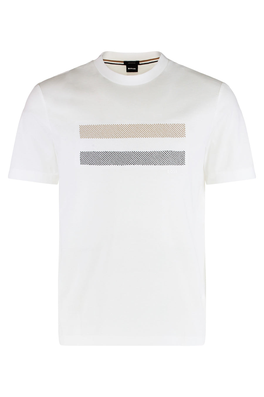 Crew Neck Cotton T-Shirt White T-shirts