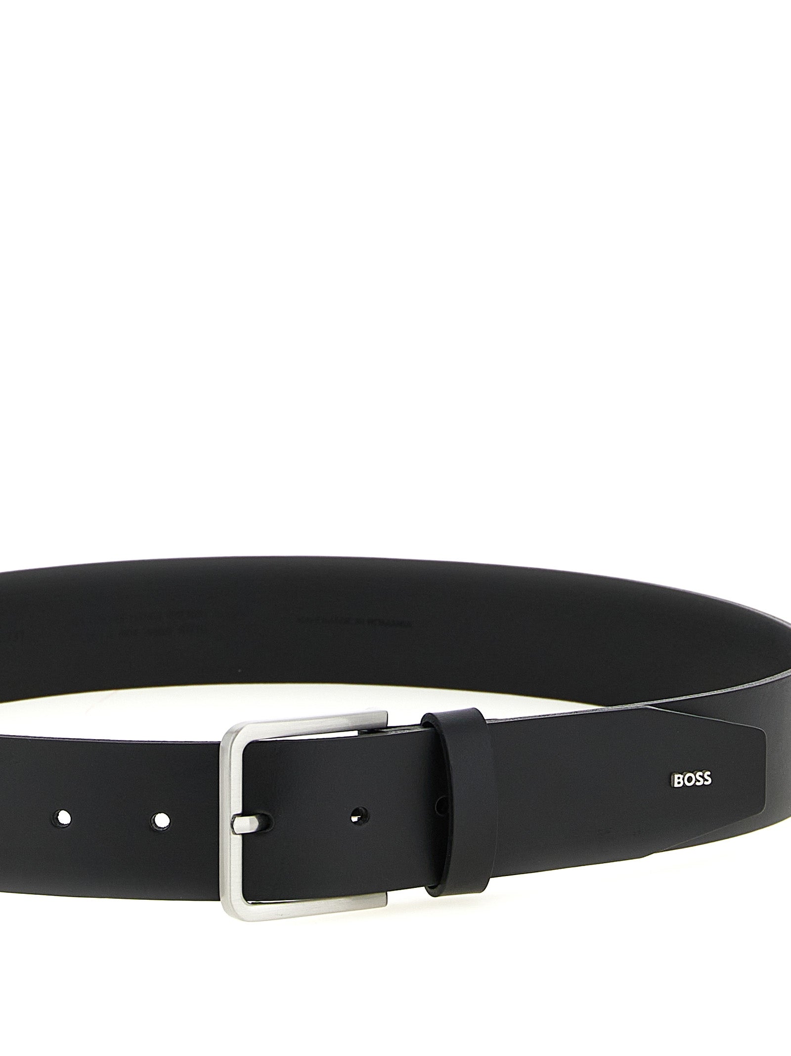 Drazen-Boss-Tip belt Black Leather