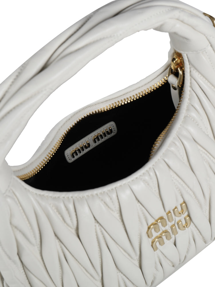 Miu Bags White Calfskin