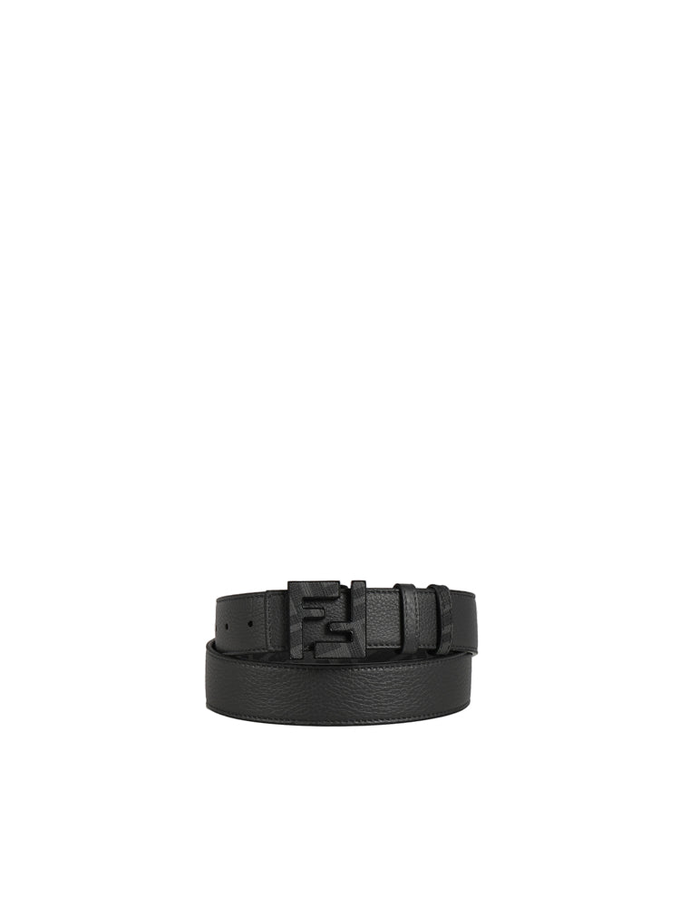 Fendi Belts Grey Calfskin