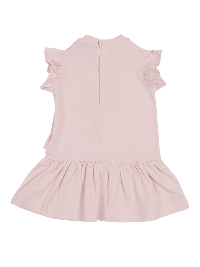 DRESS Pink Elastane Cotton