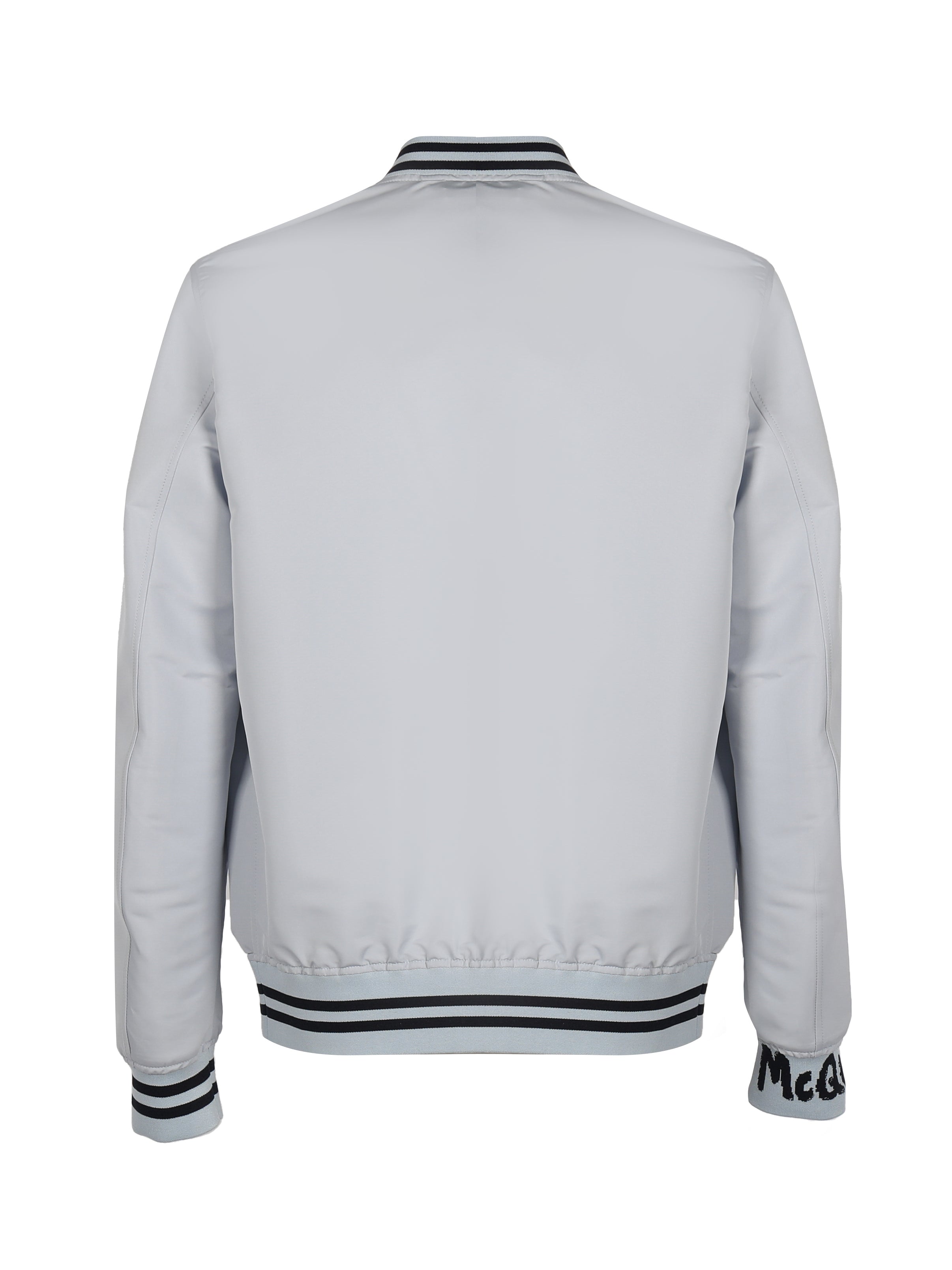 Alexander Mcqueen Coats Paradise Blue Fabric
